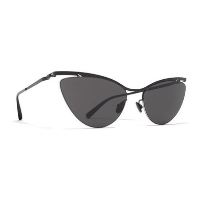 MYKITA MIZUHO BLACK/WHITE Kadın Güneş Gözlüğü - 1