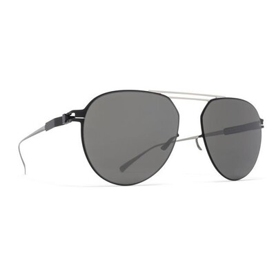MYKITA NINO SILVER/BLACK Erkek Güneş Gözlüğü - 1