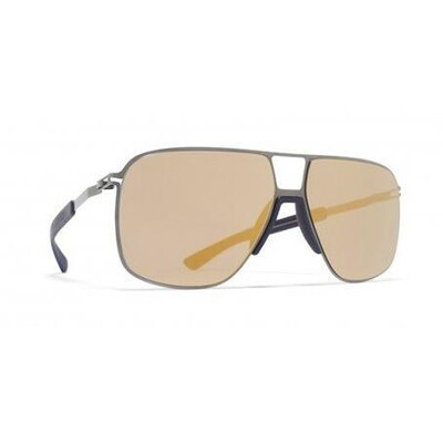 MYKITA OAK MH1 BLACK-PITCH BLACK Erkek Güneş Gözlüğü - 1