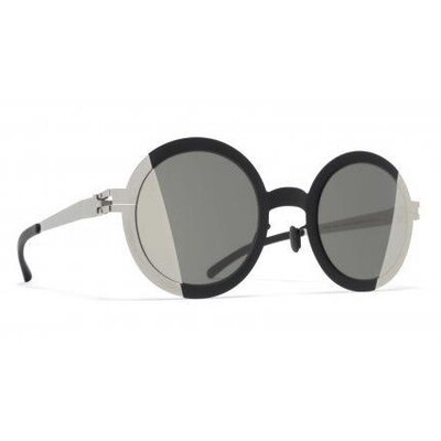 MYKITA STUDIO 2.1 SILVER/BLACK Unisex Güneş Gözlüğü - 1
