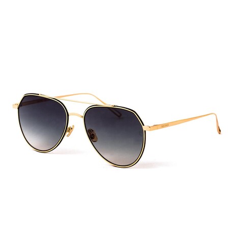 RETRO BLACK GOLD I C01 55 Unisex Güneş Gözlüğü - 1