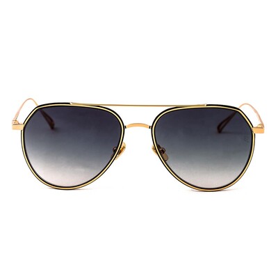 RETRO BLACK GOLD I C01 55 Unisex Güneş Gözlüğü - 2