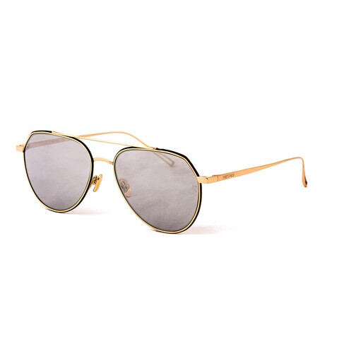 RETRO BLACK GOLD I C03 55 Unisex Güneş Gözlüğü - 1