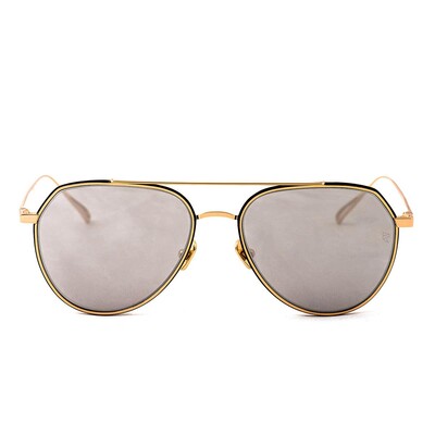 RETRO BLACK GOLD I C03 55 Unisex Güneş Gözlüğü - 2