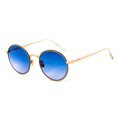 RETRO BLACK GOLD III C02 51 Unisex Güneş Gözlüğü - 1