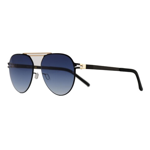 RETRO BLACK GOLD IV C03 58 Erkek Güneş Gözlüğü - 1
