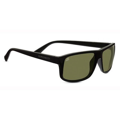 Serengeti GSG 7949 CLAUDIO SHINY BLACK Erkek Güneş Gözlüğü - 1