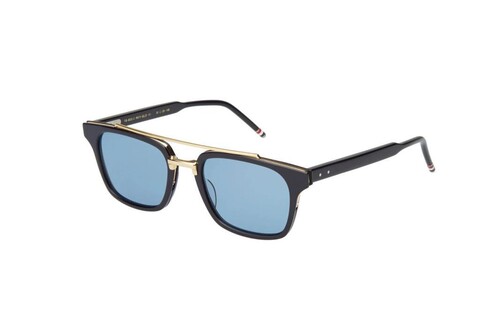 Tom Browne TB 803-C-NVY-GLD-51 Erkek Güneş Gözlüğü - 1
