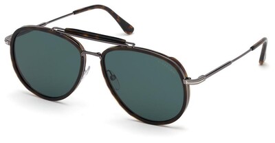 Tom Ford TF 0666 52N 58 Unisex Güneş Gözlüğü - 1