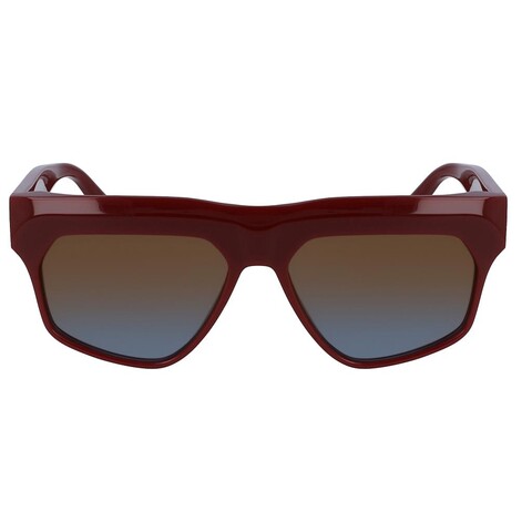 VICTORIA BECKHAM VB 603S 604 56 Köşeli Bordo Kadın Güneş Gözlüğü - 2