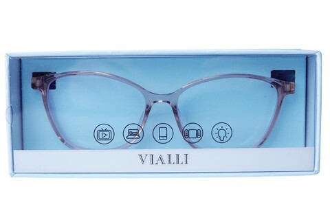 VIALLI VL 243 C2 49-16-140 Unisex Mavi Işık Koruyucu Gözlük - 4