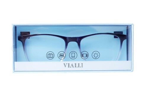 VIALLI VL 256 C1 55-17-140 Unisex Mavi Işık Koruyucu Gözlük - 4