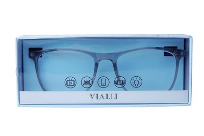 VIALLI VL 256 C11 55-17-140 Unisex Mavi Işık Koruyucu Gözlük - 4