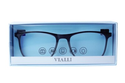 VIALLI VL 256 C4 55-17-140 Unisex Mavi Işık Koruyucu Gözlük - 4