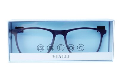 VIALLI VL 256 C6 55-17-140 Unisex Mavi Işık Koruyucu Gözlük - 4