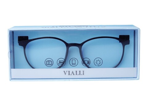 VIALLI VL 301 C1 50-19-140 Unisex Mavi Işık Koruyucu Gözlük - 4